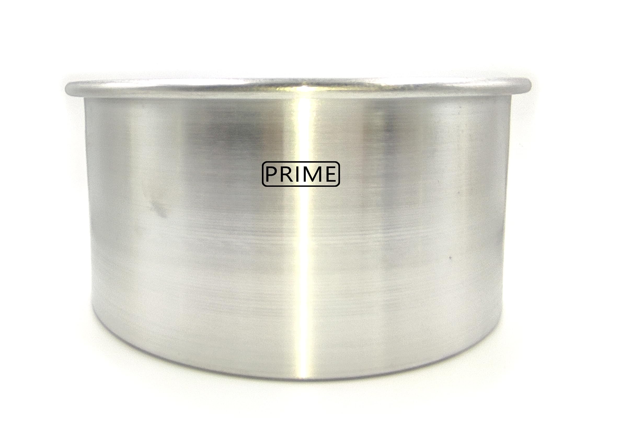 Prime Bakers And Moulders Round Aluminium Cake Mould For Oven - 6 Inch Diameter: 4 Inch Depth